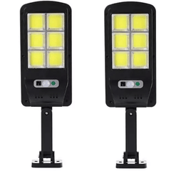 Lampa solara 60w 6 LED - uri COB cu senzor miscare cu telecomanda - Promagg.ro
