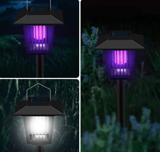 Lampa solara anti insecte cu lumina LED - Promagg.ro
