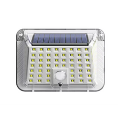 Lampa Solara de Perete cu 90 LED SMD, Senzor de Miscare, IP65, 1200mAh, Lumina Alb Rece
