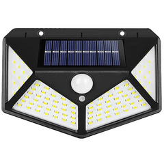 Lampa Solara de Perete cu Senzor 100 LEDuri 100p