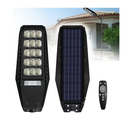 Lampă Solară Stradală 500W cu 15 Casete LED și Baterie 24000mAh - imagine 2