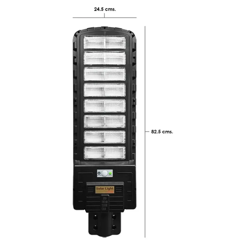 Lampă Solară Stradală 800W cu Telecomandă JT9800 - imagine 2