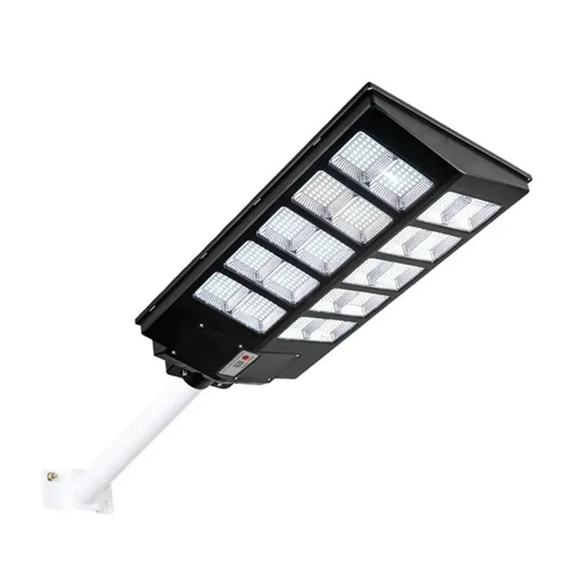 Lampă Solară Stradală Dublă 1500W cu Telecomandă și Suport Metalic - imagine 3