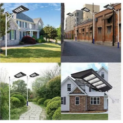 Lampa Solara Stradala Dubla 640 LED 2000W 16 Casete - imagine 4