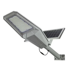 Lampa Solara Stradala JORTAN 1200W cu Telecomanda IP67 6500K Aluminiu