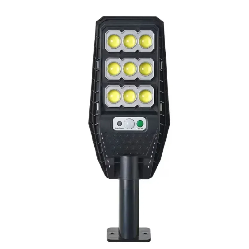 Lampa Solara Stradala Jortan 300W cu Telecomanda si Senzor de Miscare, 9 Casete, IP66 - imagine 3