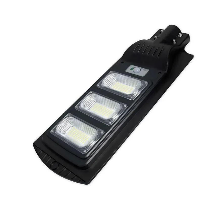 Lampă Solară Stradală LED 150W IP65 6000K cu Senzor de Mișcare și Telecomandă - imagine 2