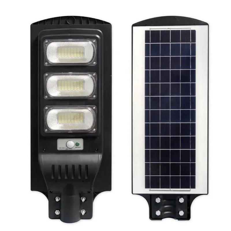 Lampa Solara Stradala LED 250W IP65 6000K cu Senzor si Telecomanda