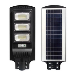 Lampa Solara Stradala LED 250W IP65 6000K cu Senzor si Telecomanda