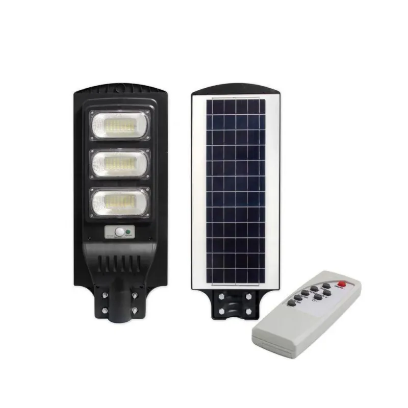 Lampa Solara Stradala LED 250W IP65 6000K cu Senzor si Telecomanda - imagine 2
