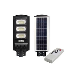 Lampa Solara Stradala LED 250W IP65 6000K cu Senzor si Telecomanda - imagine 2