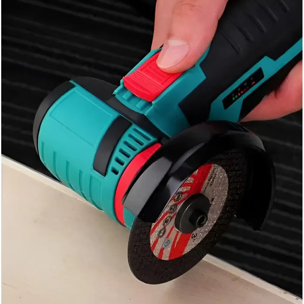 Mini Polizor Flex Unghiular Portabil 36V 19500RPM 2 Acumulatori 2Ah 5 Discuri de Tăiere - Promagg.ro