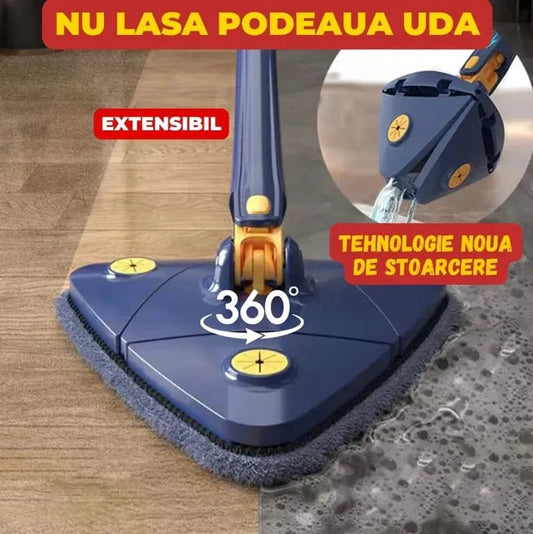 Mop Triunghiular cu Rotire 360°