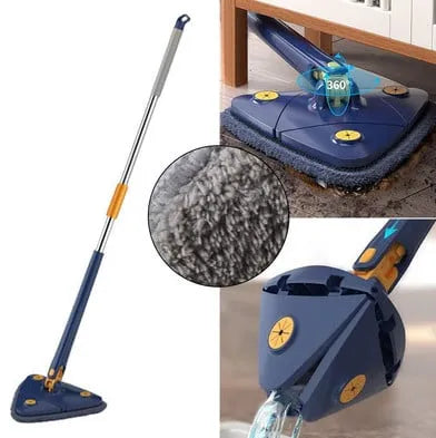 Mop Triunghiular cu Rotire 360°
