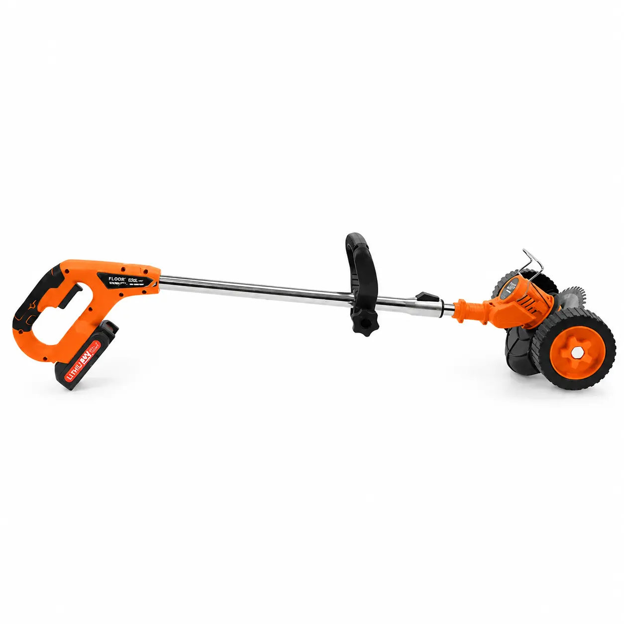 Motocoasă cu Acumulator 48V, 2 Acumulatori 4000mAh, 18.000 RPM, Roți Detașabile - imagine 6