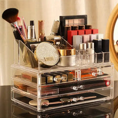 Organizator Cosmetic cu 16 Compartimente și 4 Sertare