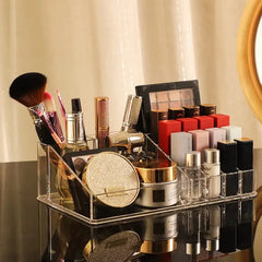 Organizator Cosmetic cu 16 Compartimente și 4 Sertare