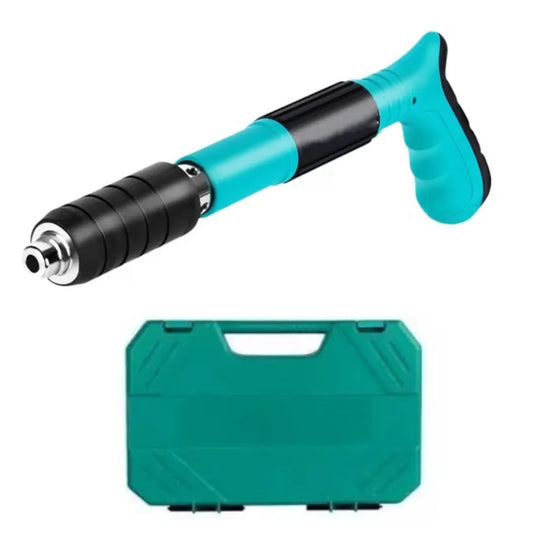 Pistol Pneumatic Fixare Cuie Profesional - Calibru 7.3 cm cu Accesorii - imagine 2