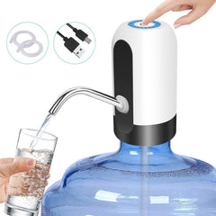 Pompa electrica, dozator, dispenser, pentru bidon de apa, Incarcare prin USB, indicator LED pentru baterie - Promagg.ro