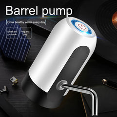 Pompa electrica, dozator, dispenser, pentru bidon de apa, Incarcare prin USB, indicator LED pentru baterie - Promagg.ro