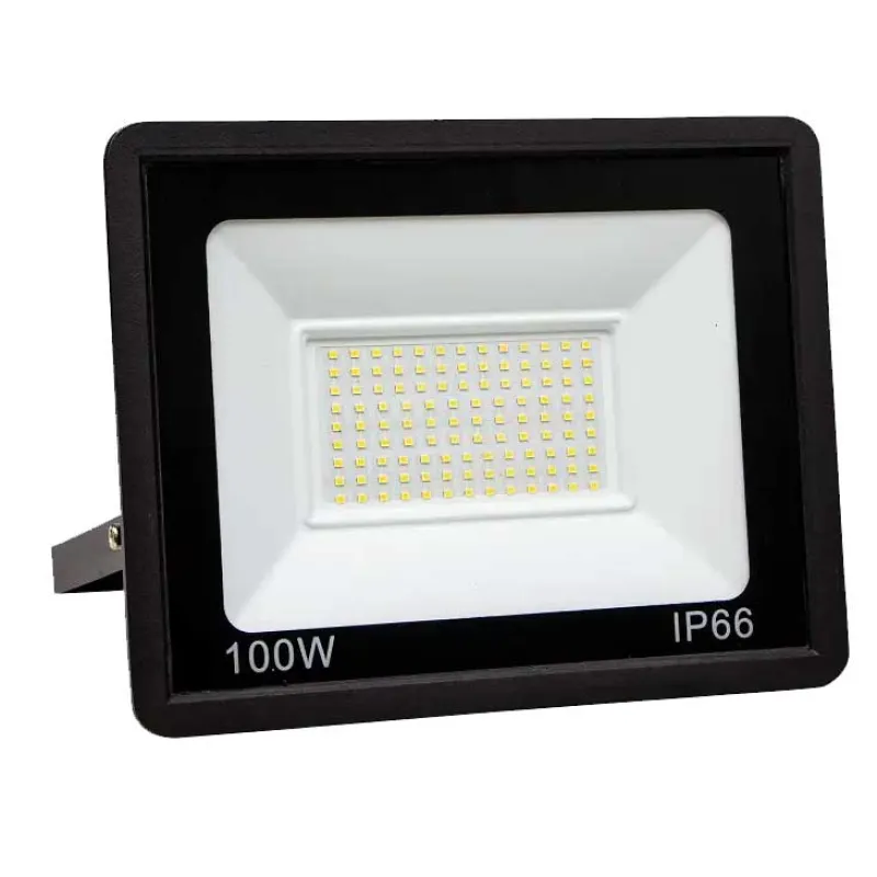 Proiector cu LED SMD 220V, Putere 100W, IP66, Negru