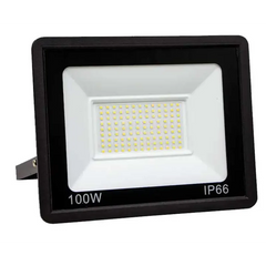 Proiector cu LED SMD 220V, Putere 100W, IP66, Negru