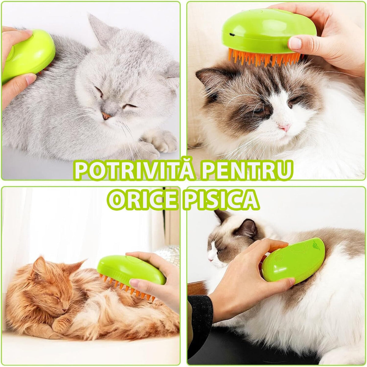 Perie 3 în 1 pentru Animale - imagine 2
