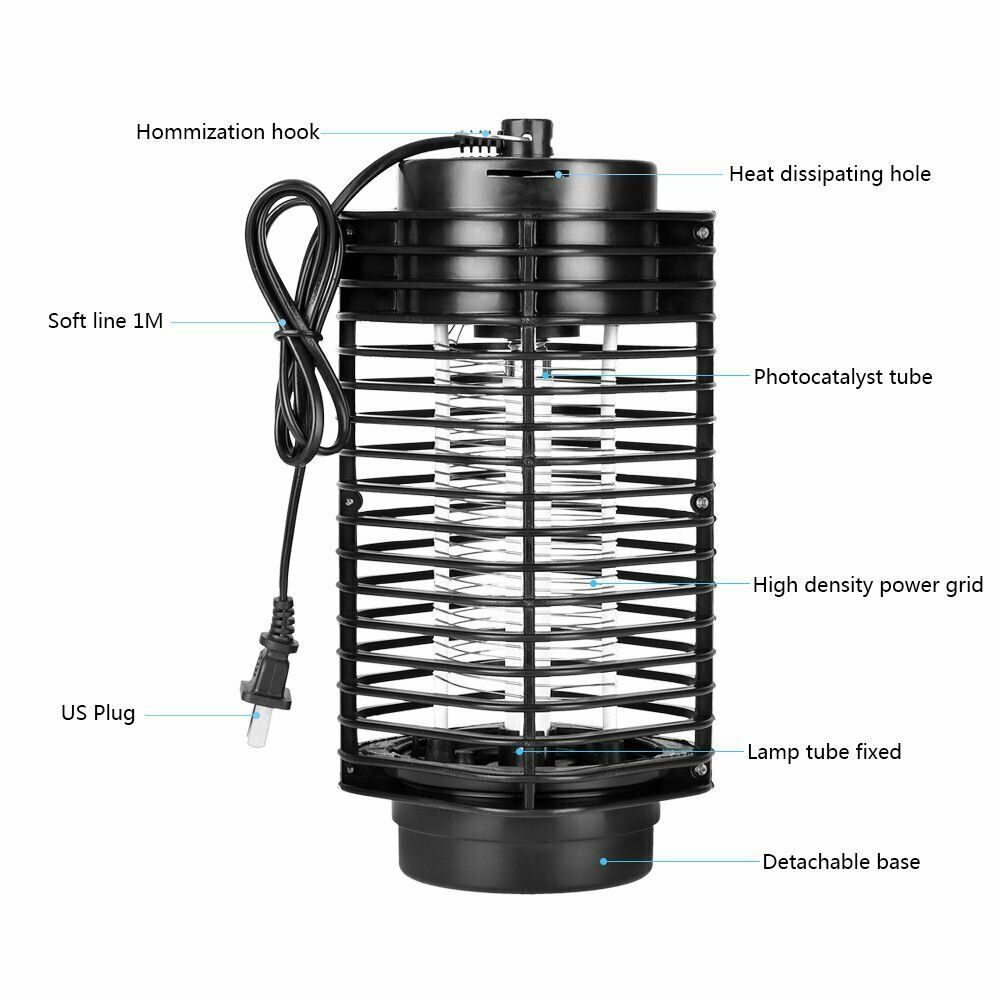 Lampă Anti-Insecte cu Lumină UV - imagine 6