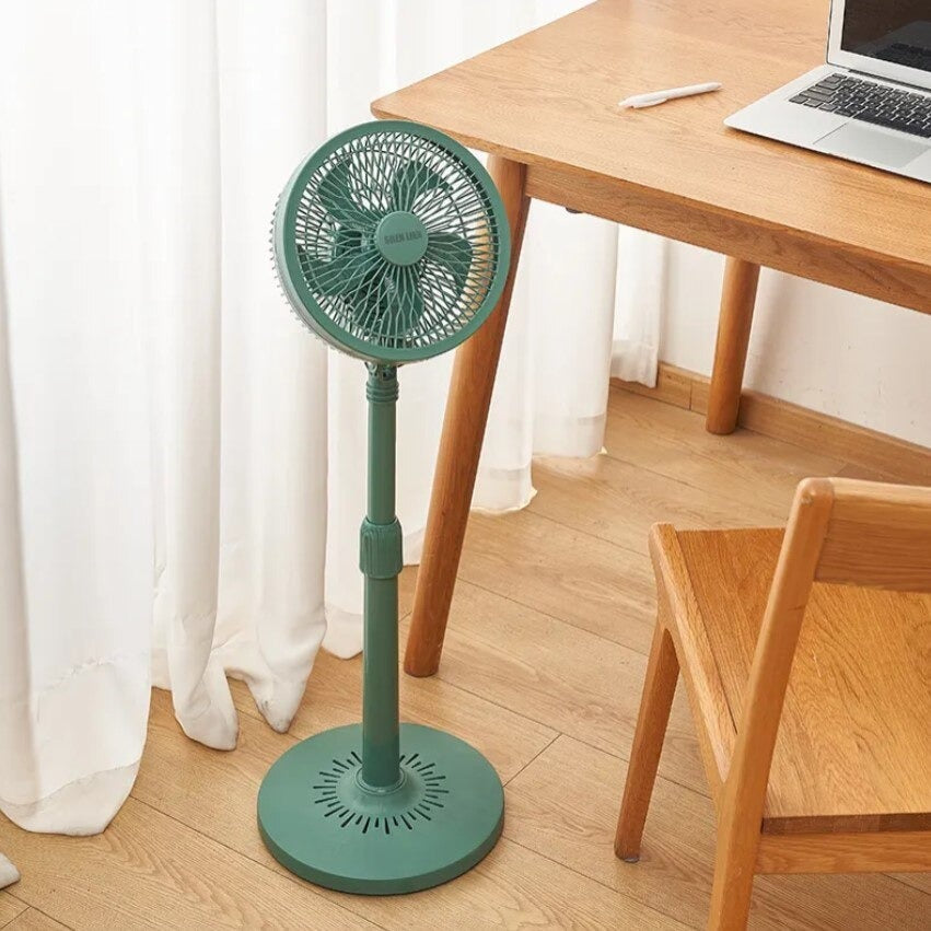 Ventilator de Cameră Vertical cu Picior Reglabil - imagine 2
