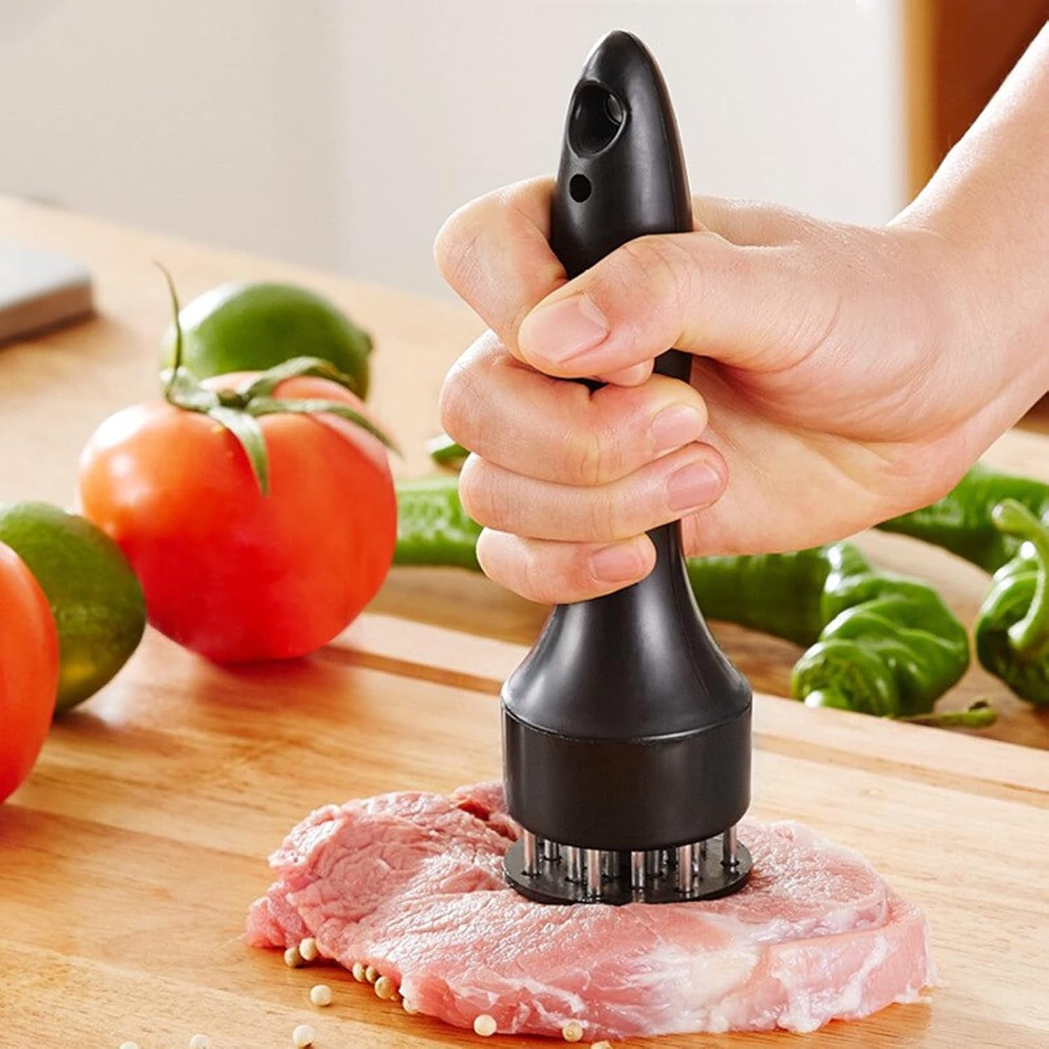 Instrument de Fragezit Carne din Oțel Inoxidabil - imagine 2