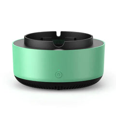 Scrumiera Electrica Inteligenta cu Aspiratie 360 Grade, Alba - imagine 4
