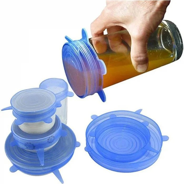 Set 6 Capace Flexibile din Silicon - Promagg.ro