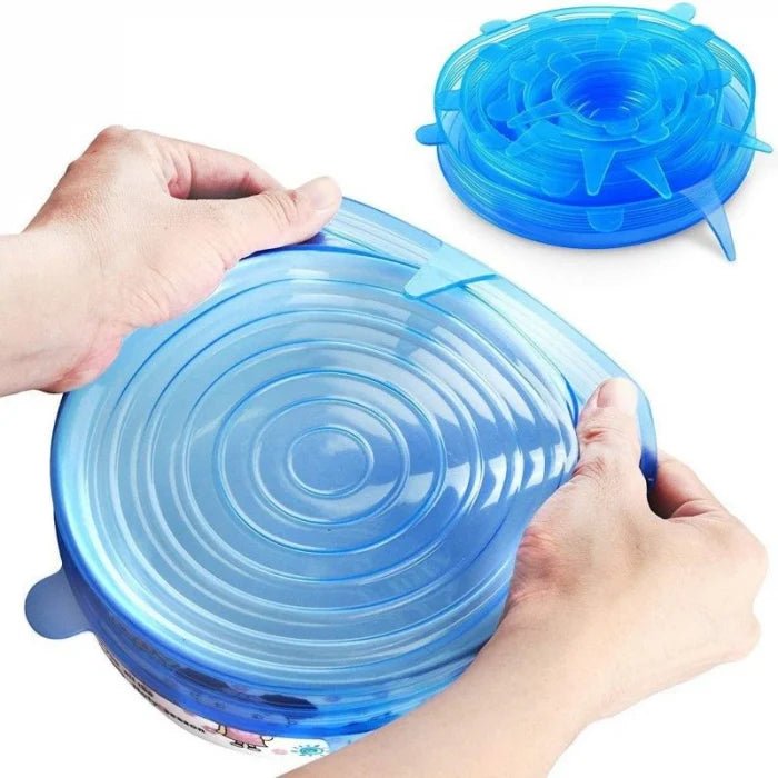 Set 6 Capace Flexibile din Silicon - Promagg.ro