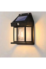 Set de 6 Lampi Solare tip Felinar cu Senzor de Miscare, Lumina Calda 18W - imagine 2