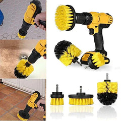 Set 3 Perii Curățare Universale cu Adaptor pentru Bormașină