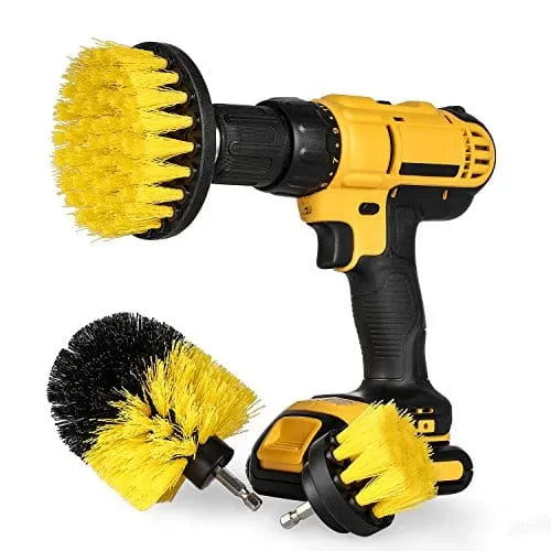 Set 3 Perii Curățare Universale cu Adaptor pentru Bormașină