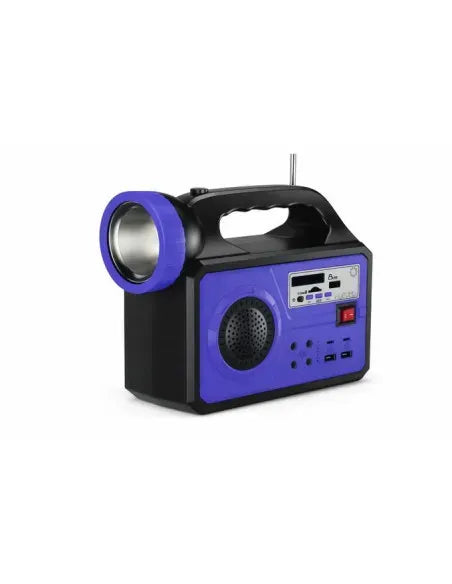 Sistem Solar Portabil JORTAN T08, 20W, Panou Solar 5W, Baterie 25000mAh, Compact - imagine 2