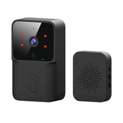 Sonerie Wireless cu Camera Video HD 720p, Vedere Nocturna si Apel Video, Negru