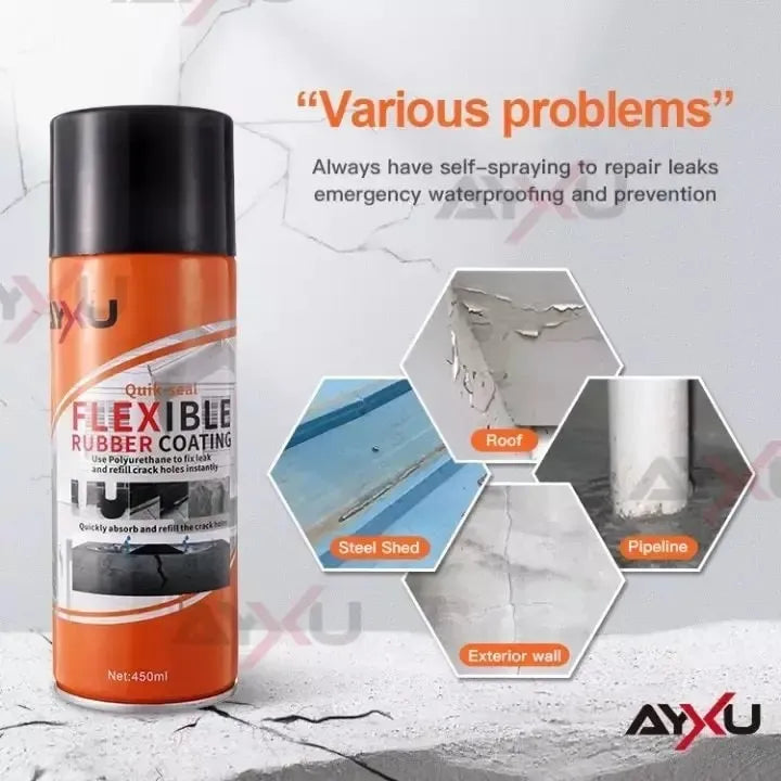 Spray Quick Seal pentru Oprire Scurgeri si Impermeabilizare Instantanee, Cauciuc Lichid - imagine 2