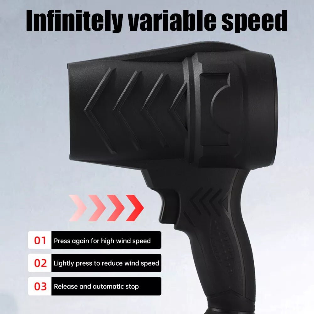 Suflantă de Praf Portabilă Fără Fir 48V, 555 metri cubi - Promagg.ro