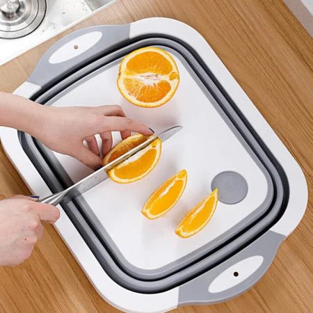 Tocator 3 in 1 multifunctional, pliabil, scurgator, uscator pentru alimente - Promagg.ro