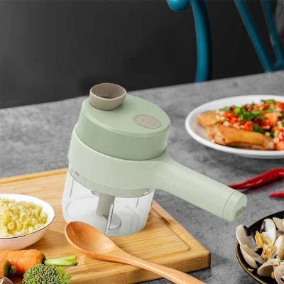 Tocator si maruntitor electric pentru alimente si legume 4 in 1 - Promagg.ro