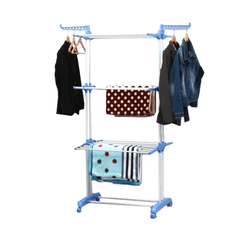 Uscător Vertical Mobil și Pliabil pentru Rufe cu Suport Umerase Inaltime 170cm - Promagg.ro