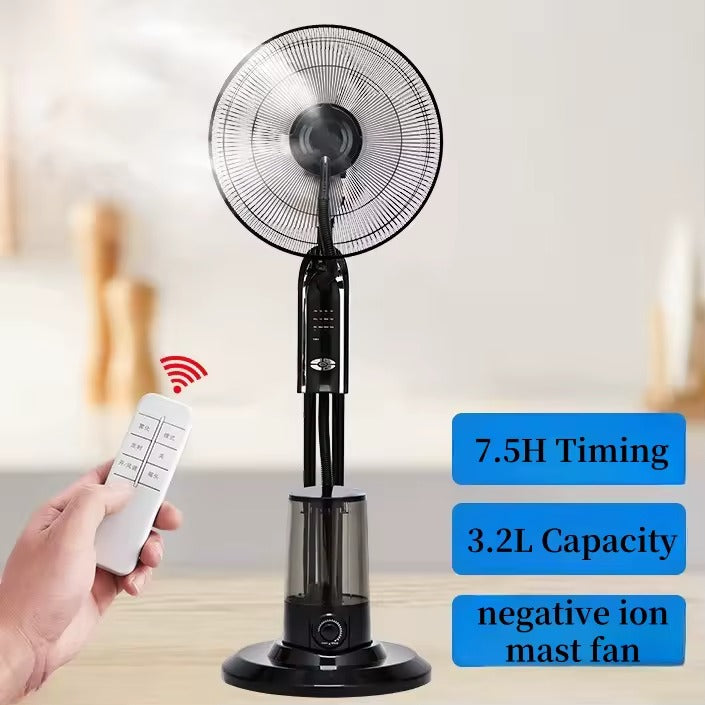 Ventilator cu Pulverizare Apă pentru Răcire și Confort - imagine 2
